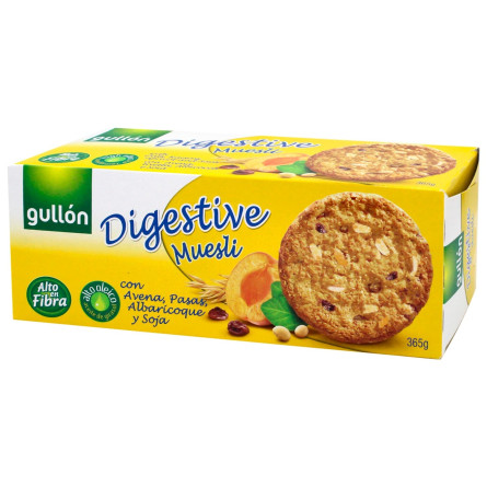 Печиво Gullon Digestive Muesli 365г slide 1