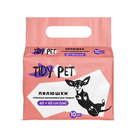 Пелюшки для тварин Tidy Pet гігієнічні 60X45 см