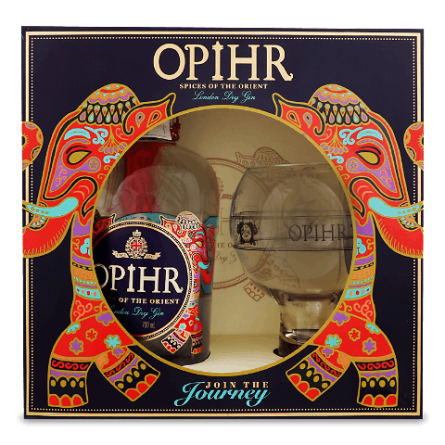 Джин Opihr Oriental Spiced + Globe glass