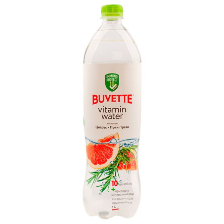 Напій Buvette Vitamin з цитрусом та пряними трави 1л