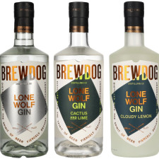 Набор джин LoneWolf Gin 0.7 л 40% + Cactus and Lime Gin 0.7 л 40% + Cloudy Lemon Gin 0.7 л 40% mini slide 1