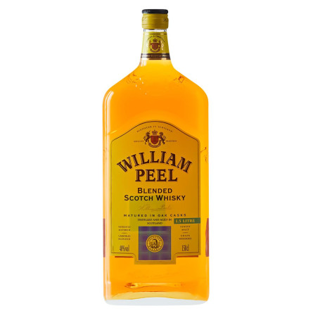 Віскі William Peel Blended Scotch Whisky 1.5 л slide 1