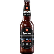 Упаковка пива Волинський Бровар Forest Black IPA темне нефільтроване 7.3% 0.35 л х 12 шт. mini slide 1