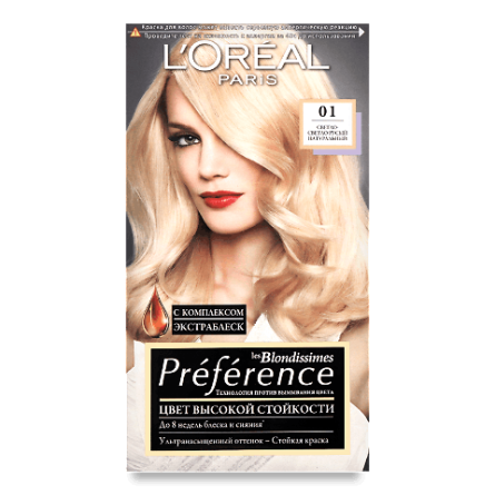 Фарба для волосся L'Oreal Recital Preference 01 slide 1