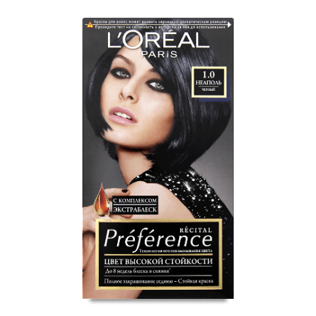 Фарба для волосся L'Oreal Recital Preference 01 «Неаполь»