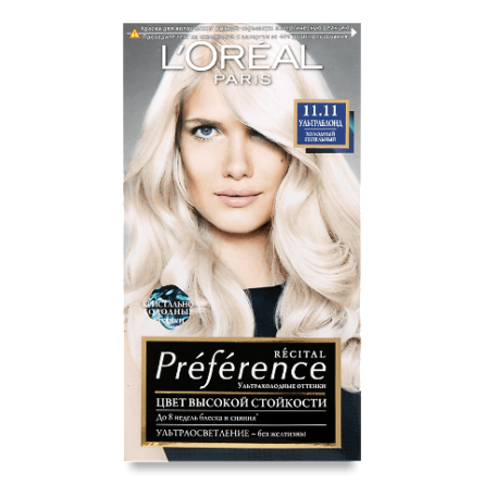 Фарба для волосся L'Oreal Preference 11.11 slide 1