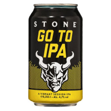 Пиво Stone Go To IPA 4,7% 0,355л mini slide 1