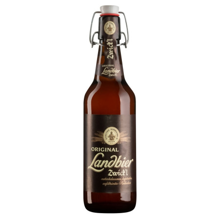 Пиво Bayreuther Original Landbier Zwick’l Баварское светлое 5,3% 0,5л