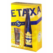 Бренді Метакса / Metaxa, 5 років, 38%, 0.7л, в подарунковій коробці mini slide 1