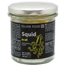 Кальмари Silver Food в олії 300г mini slide 1