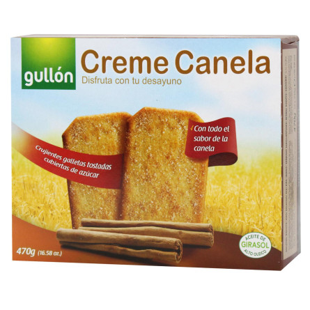 Печенье Gullon Creme Canela с корицей 470г