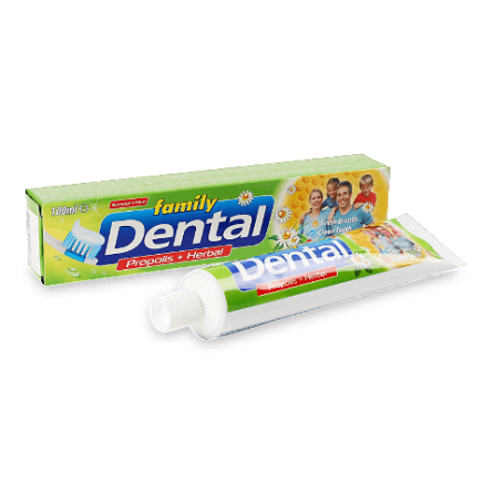 Паста зубна Dental Family «Прополіс і трави» slide 1