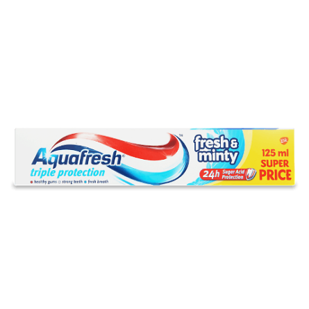 Паста зубна Aquafresh «Освіжаюча м'ятна»