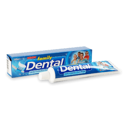 Паста зубна Dental Family «Профілактика карієсу та свіжий подих»