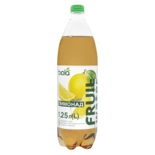Напій сильногазований Біола Фруктова вода лимонад 1,25л ПЕТ mini slide 1