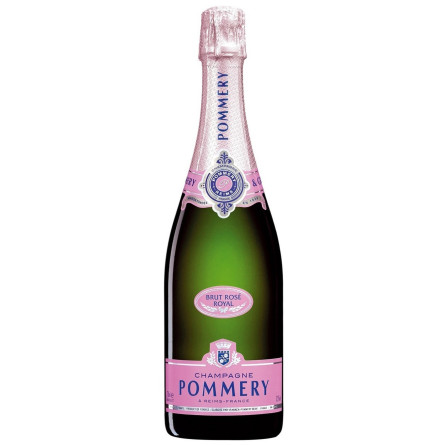 Шампанське Pommery Brut Rose Royal рожеве брют 12,5% 0,75л