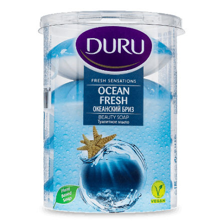 Мило Duru Fresh Sensations Океанський бриз, екопак slide 1