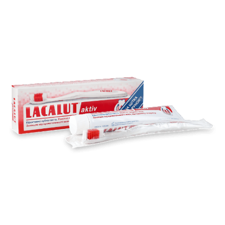 Паста зубна Lacalut aktiv