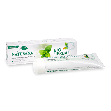 Паста зубна Natusana Bio Herbal slide 1