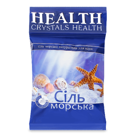 Сіль для ванни Crystals Health натуральна