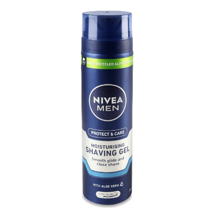 Гель для гоління Nivea «Захист та догляд» зволожуючий