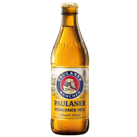 Пиво Paulaner Original Munchner Hell світле 0,5л