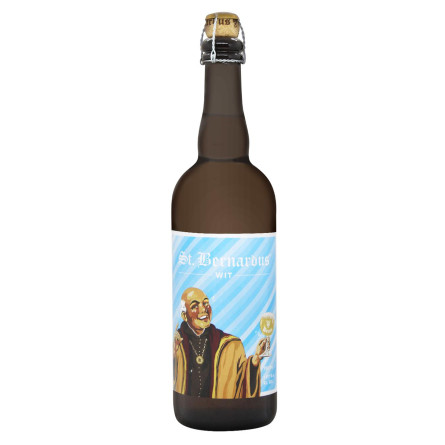 Пиво світле St.Bernardus Wit 5,5% 0,75л с/пл