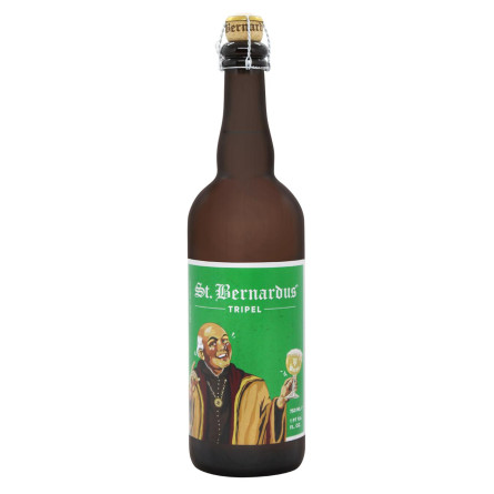 Пиво світле St.Bernardus Tripel 8% 0,75л с/пл