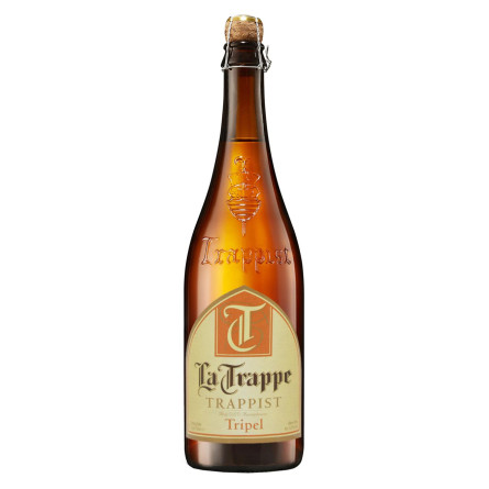 Пиво світле La Trappe Tripel 0,75л 8% 0,75л с/пл