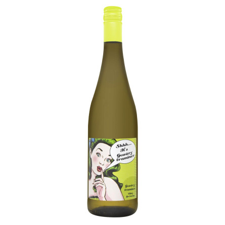 Вино Shh.. It`s Gewurztraminer біле напівсухе 10% 0,75л