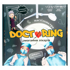 Гра настільна Strateg Doctoring Змагання лікарів mini slide 1