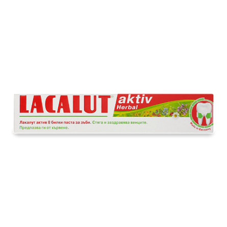 Паста зубна Lacalut Aktiv Herbal slide 1