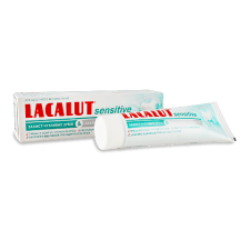 Паста зубна Lacalut Sensitive «Захист чутливих зубів дбайливе відбілювання» mini slide 1