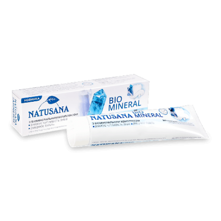Паста зубна Natusana Bio Mineral