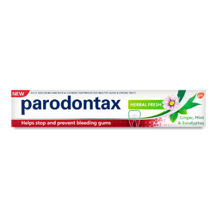 Паста зубна Parodontax «Свіжість трав» slide 1