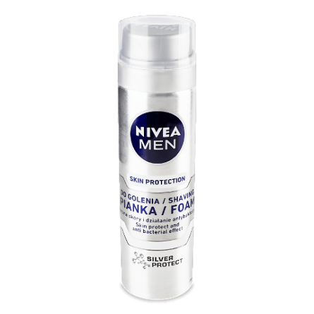 Піна для гоління Nivea «Срібний захист»