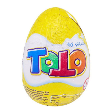 Яйцо шоколадное Elvan Toto 20г slide 1