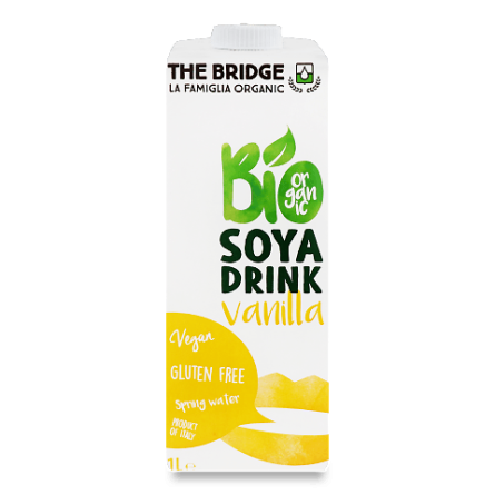 Напій соєвий The Bridge ванільний аромат органічний