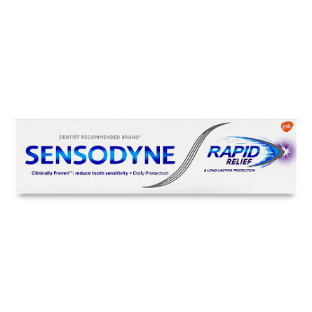 Паста зубна Sensodyne «Швидка дія» slide 1