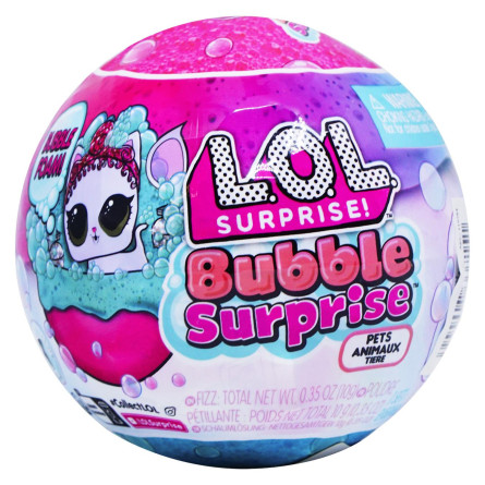 Ігровий набір з лялькою L.O.L. Surprise ! Color Change Bubble Surprise S3 Улюбленець