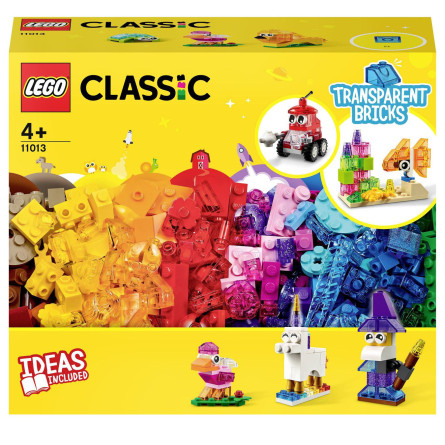 Конструктор Lego Classic Прозорі кубики для творчості