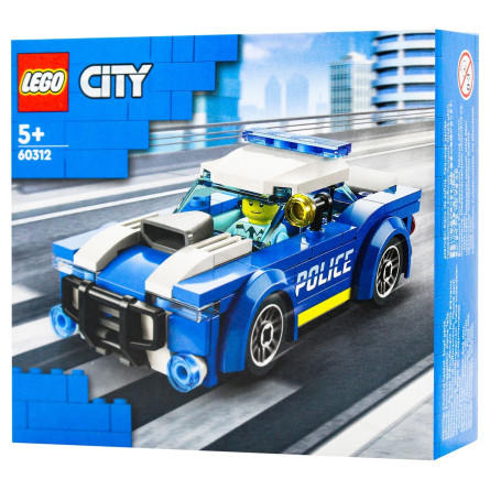 Конструктор Lego City Поліцейський автомобіль 60312