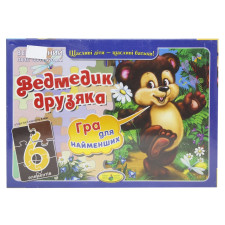 Пазл Енергія Плюс Ведмедик друзяка 6 елементів mini slide 1