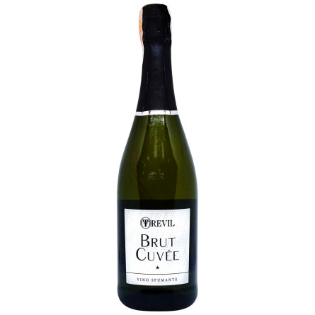 Вино ігристе Brut Spumante Trevil біле брют 0.75 л 11.0% slide 1
