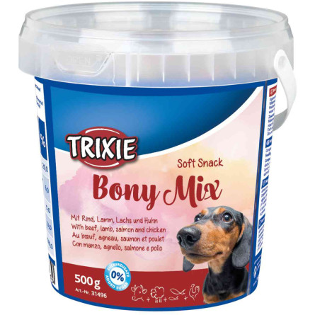 Ласощі Trixie Bony Mix Кісточки для собак 500 г slide 1