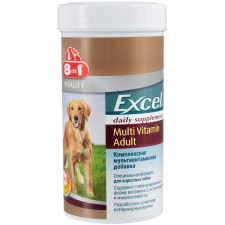 Мультивитаминный комплекс 8in1 Excel Multi Vit-Adult для взрослых собак таблетки 70 шт mini slide 1