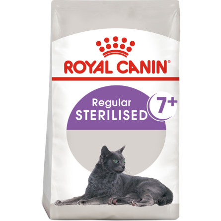 Сухой корм для взрослых стерилизованных кошек Royal Canin Sterilised 7+ 1.5 кг (2560015) slide 1