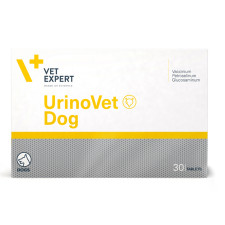Харчова добавка VetExpert UrinoVet Dog для підтримання сечовидільної функції у собак 30 таблеток mini slide 1
