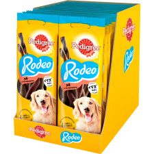 Упаковка Лакомства Для собак Pedigree Rodeo для чистки зубов 20 шт по 70 г mini slide 1