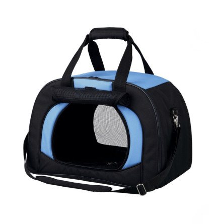 Сумка-переноска для собак і кішок Trixie Kilian Carrier 31 х 32 x 48 см до 6 кг Чорний з синім slide 1